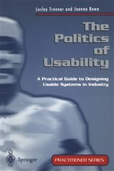 Book cover of The Politics of Usability by Lesley Trenner