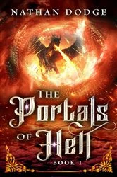 Book cover of The Portals of Hell by Nathan Dodge