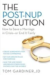 Book cover of The Post-Nup Solution by Tom Gardiner