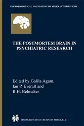 Book cover of The Postmortem Brain in Psychiatric Research by Galila Agam