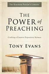 Book cover of The Power of Preaching by Tony Evans