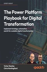 Book cover of The Power Platform Playbook for Digital Transformation by Victor Dantas