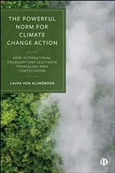 Book cover of The Powerful Norm for Climate Change Action by Laura von Allwörden