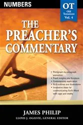 Book cover of The Preacher's Commentary - Vol. 04: Numbers by James Philip