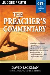 Book cover of The Preacher's Commentary - Vol. 07: Judges and Ruth by David Jackman
