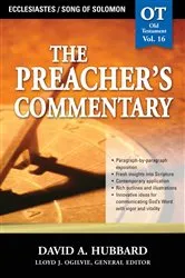 Book cover of The Preacher's Commentary - Vol. 16: Ecclesiastes / Song of Solomon by Unknown