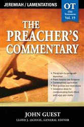 Book cover of The Preacher's Commentary - Vol. 19: Jeremiah and Lamentations by John Guest