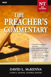 Book cover of The Preacher's Commentary - Vol. 25: Mark by David L. McKenna