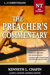 Book cover of The Preacher's Commentary - Vol. 30: 1 and 2 Corinthians by Kenneth L. Chafin