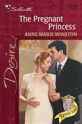 Book cover of The Pregnant Princess by Anne Marie Winston