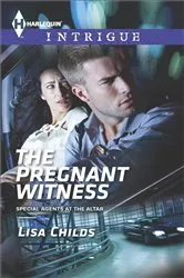 Book cover of The Pregnant Witness by Lisa Childs