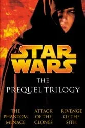 Book cover of The Prequel Trilogy: Star Wars by Terry Brooks