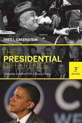 Book cover of The Presidential Difference (3rd ed.) by Fred I. Greenstein