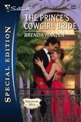 Book cover of The Prince's Cowgirl Bride by Brenda Harlen
