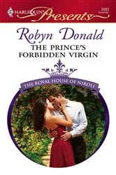 Book cover of The Prince's Forbidden Virgin by Robyn Donald
