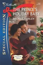 Book cover of The Prince's Holiday Baby by Brenda Harlen