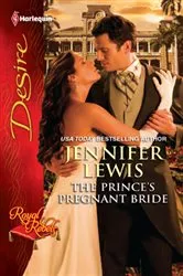 Book cover of The Prince's Pregnant Bride by Jennifer Lewis