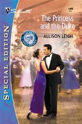 Book cover of The Princess and the Duke by Allison Leigh