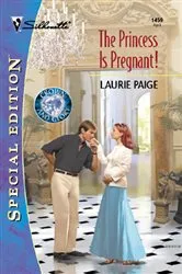 Book cover of The Princess Is Pregnant! by Laurie Paige