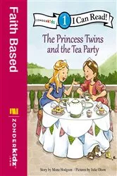 Book cover of The Princess Twins and the Tea Party by Mona Hodgson