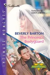 Book cover of The Princess's Bodyguard by Beverly Barton