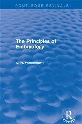 Book cover of The Principles of Embryology by C. H. Waddington