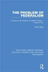 Book cover of The Problem of Federalism by Sobei Mogi