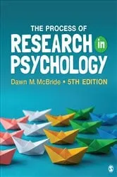 Book cover of The Process of Research in Psychology (5th ed.) by Dawn M. McBride