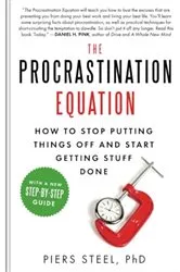 Book cover of The Procrastination Equation by Piers Steel