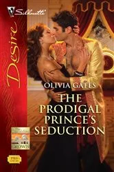 Book cover of The Prodigal Prince's Seduction by Olivia Gates