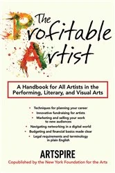 Book cover of The Profitable Artist by Artspire