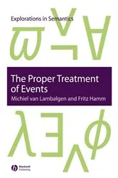 Book cover of The Proper Treatment of Events by Unknown