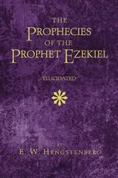Book cover of The Prophecies of the Prophet Ezekiel Elucidated by E. W. Hengstenberg