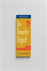 Book cover of The Proverbs Project by Schoonmaker, MAMFC, LPC, Allison, Ric...