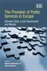 Book cover of The Provision of Public Services in Europe by Hellmut Wollmann