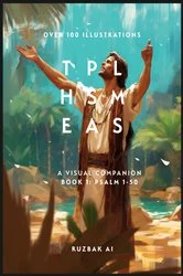 Book cover of The Psalms: A Visual Companion, Book 1 by Ruzbak Ai