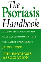 Book cover of The Psoriasis Handbook by Jenny Lewis With The Psoriasis Association