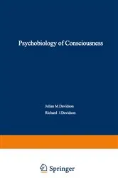 Book cover of The Psychobiology of Consciousness by Richard Davidson