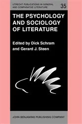 Book cover of The Psychology and Sociology of Literature by Dick Schram