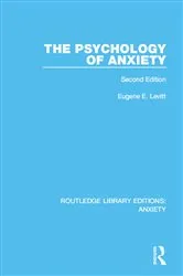 Book cover of The Psychology of Anxiety by Eugene E. Levitt