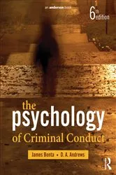 Book cover of The Psychology of Criminal Conduct (6th ed.) by James Bonta