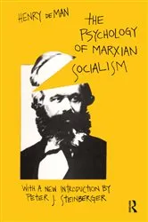 Book cover of The Psychology of Marxian Socialism by Henry de Man