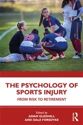 Book cover of The Psychology of Sports Injury by Adam Gledhill