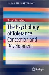 Book cover of The Psychology of Tolerance by Rivka T. Witenberg