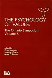 Book cover of The Psychology of Values by Clive Seligman
