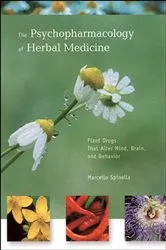 Book cover of The Psychopharmacology of Herbal Medicine by Marcello Spinella