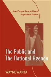Book cover of The Public and the National Agenda by Wayne Wanta