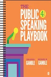 Book cover of The Public Speaking Playbook (4th ed.) by Teri Kwal Gamble