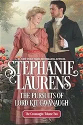 Book cover of The Pursuits of Lord Kit Cavanaugh by Stephanie Laurens