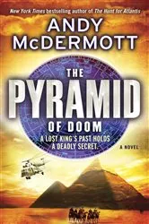 Book cover of The Pyramid of Doom by Andy McDermott